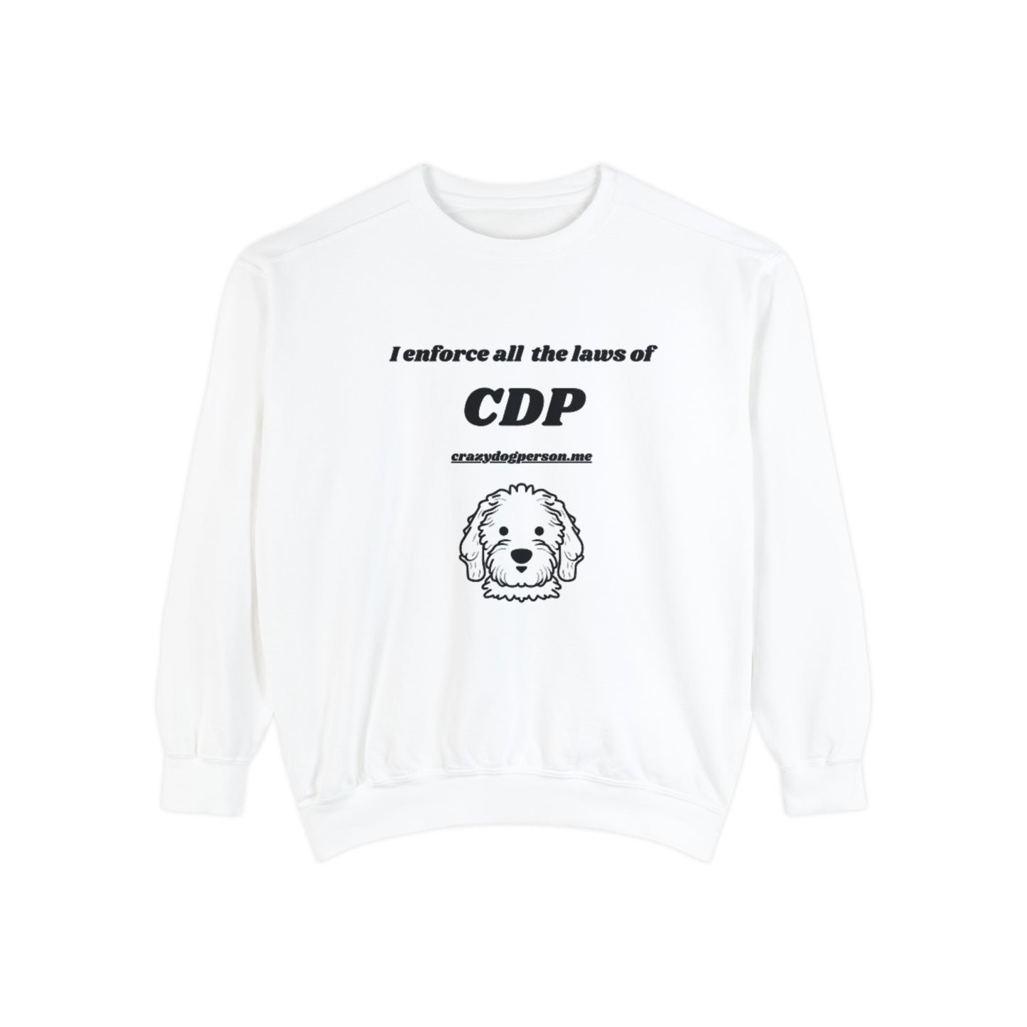 Men's Garment-Dyed Sweatshirt