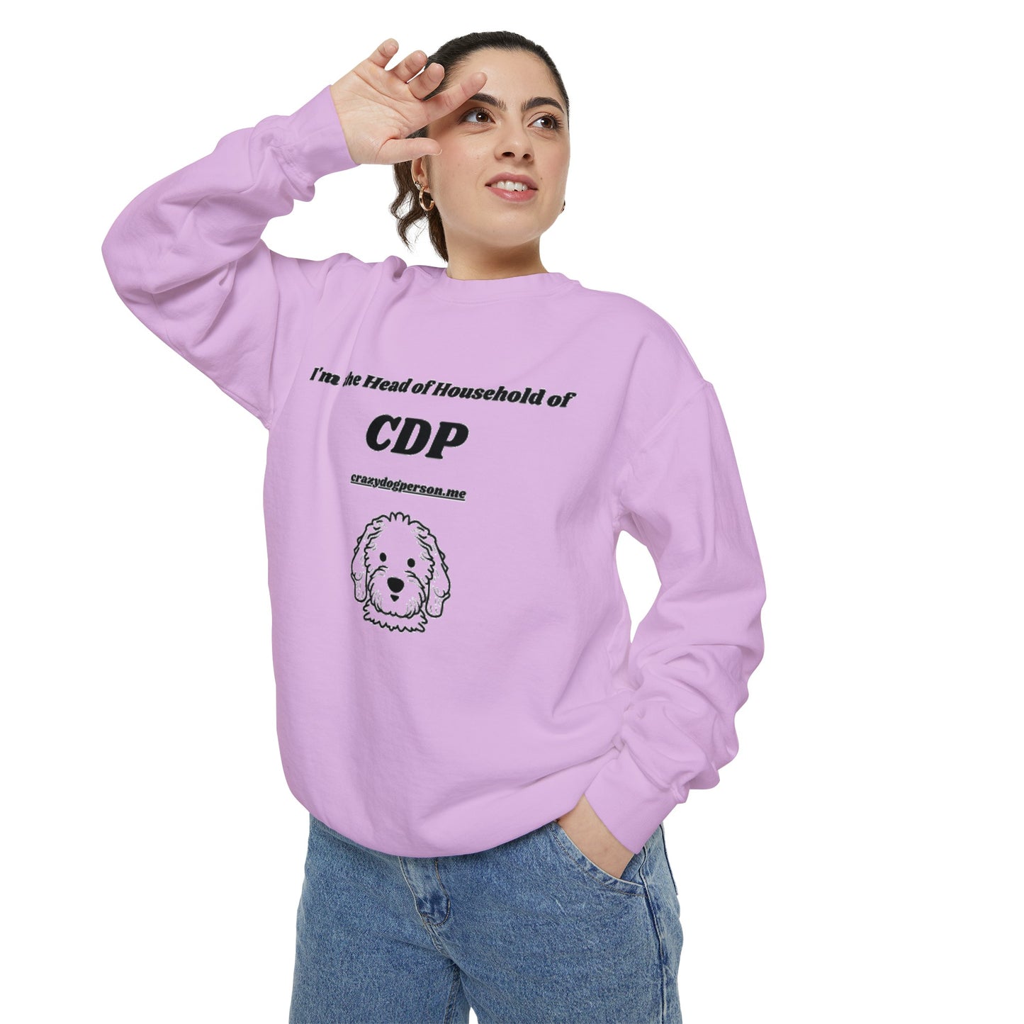 Women's Garment-Dyed Sweatshirt