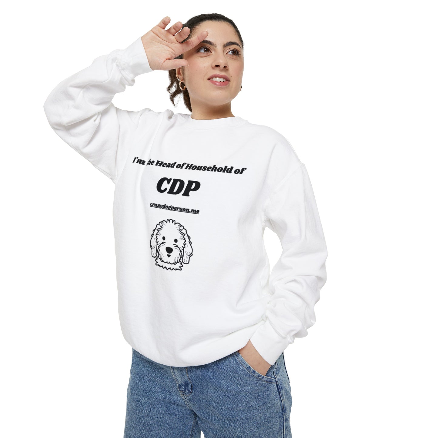 Women's Garment-Dyed Sweatshirt